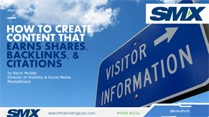 Creating Content That Earns Shares, Backlinks & Citations.